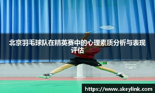 北京羽毛球队在精英赛中的心理素质分析与表现评估
